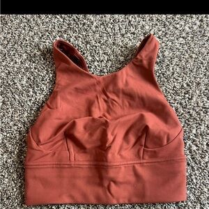 Lululemon Copper Activewear sports bra